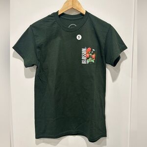 NWOT CVLA Green Blossom Tee